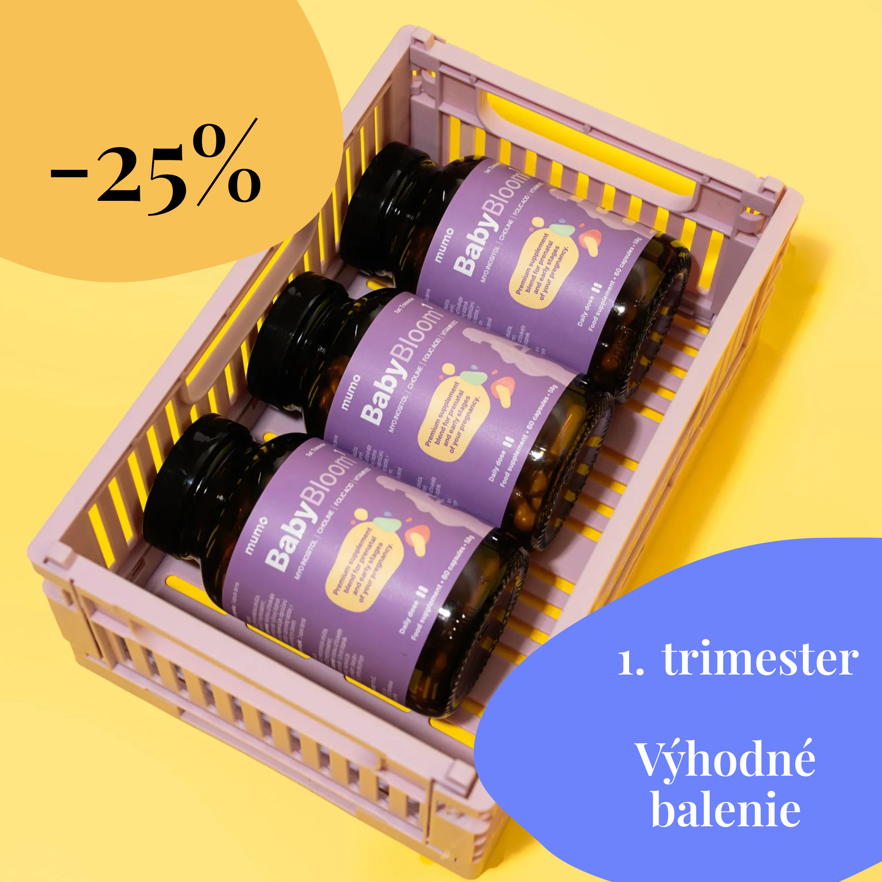 BabyBloom 1 - Balení na 3 měsíce